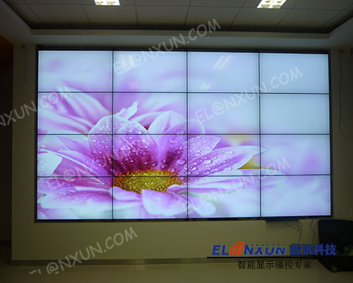 政府惠民工程启用西安蓝讯液晶拼接显示系统