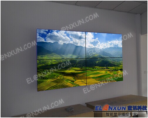 西北研究所展示系统启用西安蓝讯55英寸液晶拼接系统