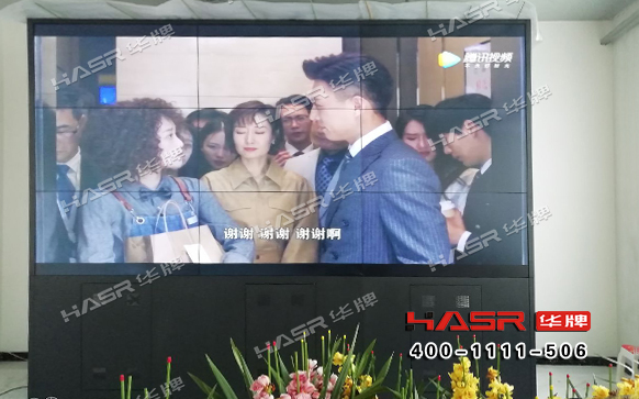 陕西神木企业拼接屏系统项目