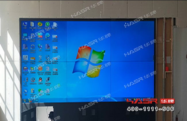 杂多县气象局55寸2X3液晶拼接屏项目